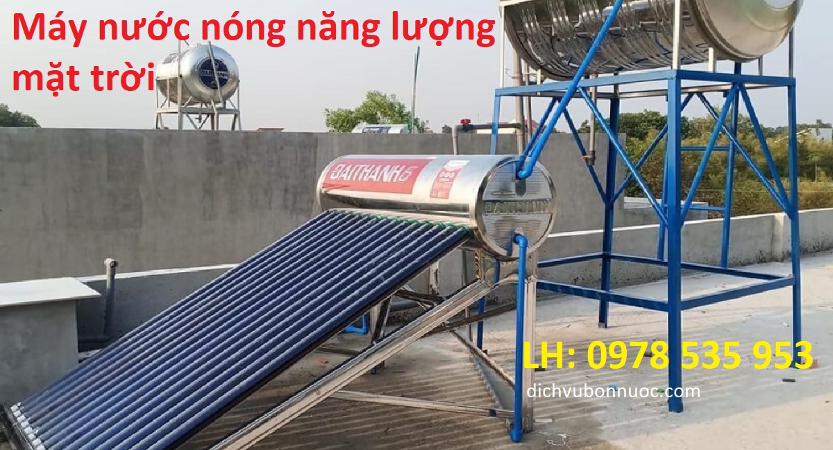 M&aacute;y nước n&oacute;ng năng lượng mặt trời