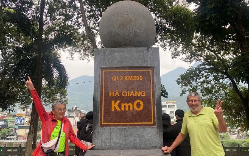 Ha giang avec nos clients