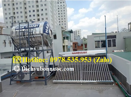 Máy nước nóng năng lượng mặt trời Nam Thành Eco 280L 