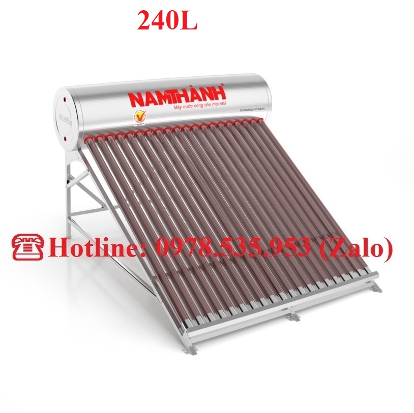 MÁY NƯỚC NÓNG NĂNG LƯỢNG MẶT TRỜI NAM THÀNH GOLD 220L