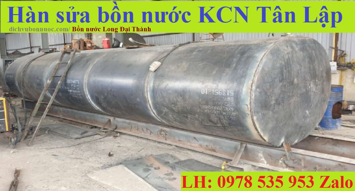 H&agrave;n sửa bồn nước KCN T&acirc;n Lập