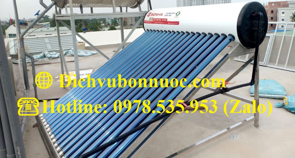 Máy nước nóng năng lượng mặt trời Sơn Hà