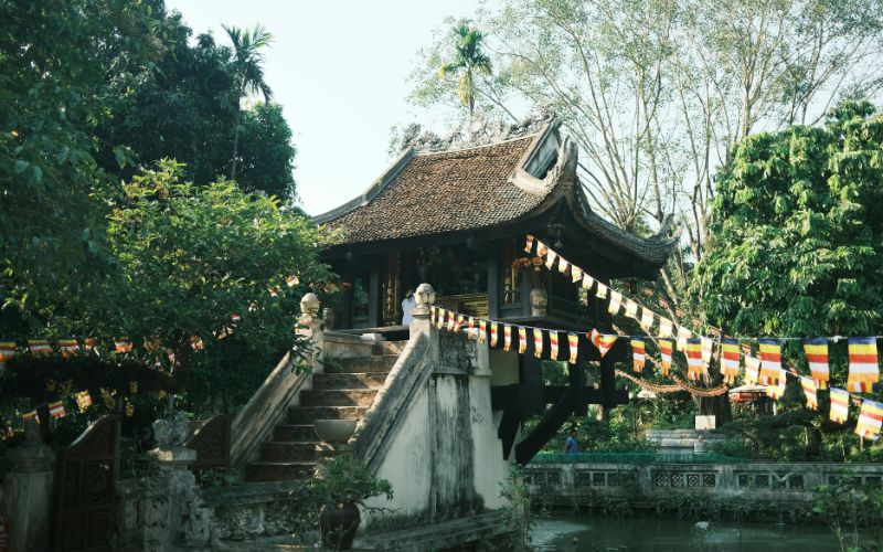 Pagode au pilier unique