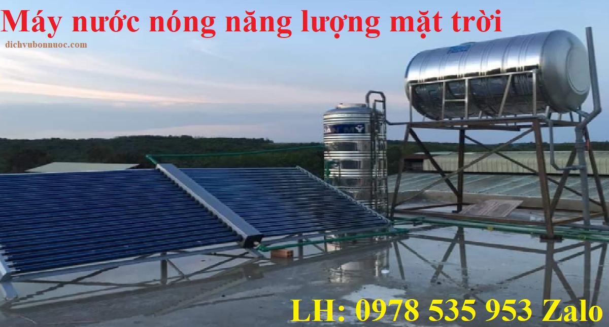 M&aacute;y nước n&oacute;ng năng lượng mặt trời 