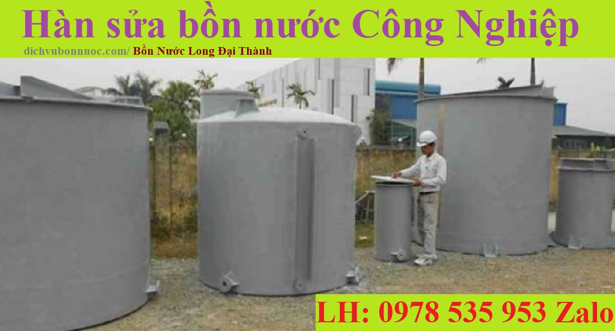 Hàn sửa bồn nước công nghiệp