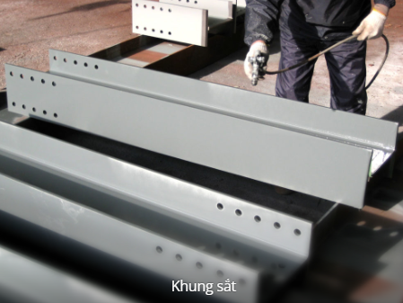 sơn d&agrave;nh cho kim loại, mạ kẽm bằng sơn