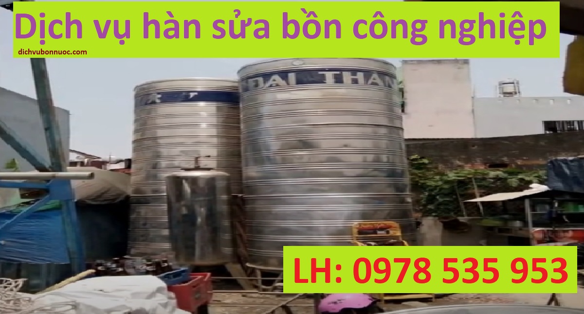 hàn sửa bồn công nghiệp
