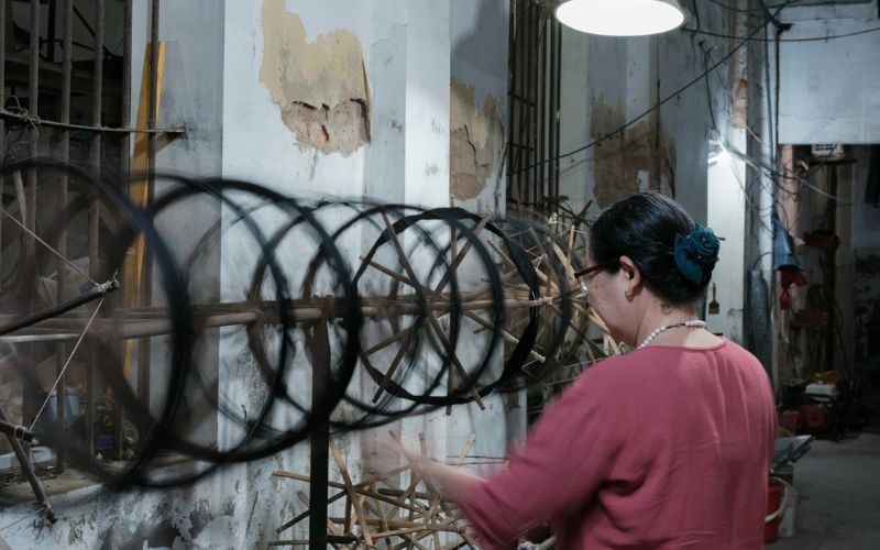 village de la soie de Van Phuc