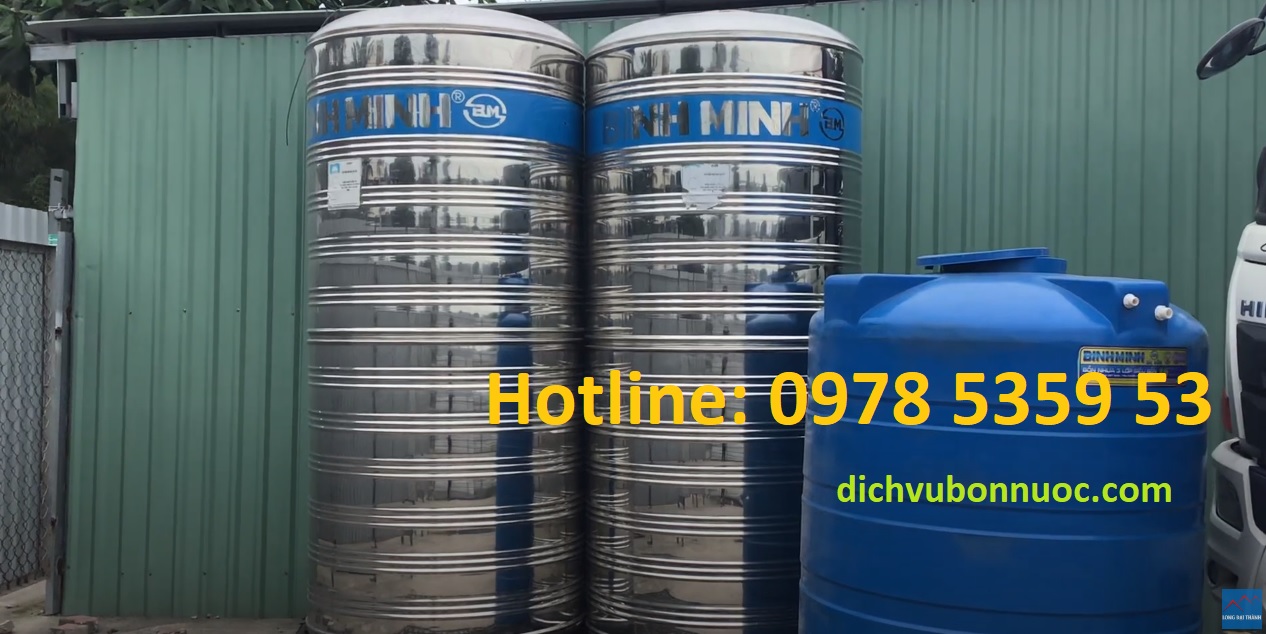 inox thanh lý 3000l đứng giá rẻ