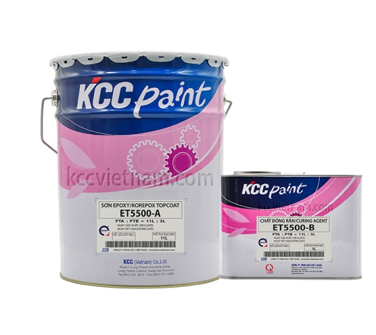 Sơn Sàn Epoxy Kháng Hóa Chất KCC ET5500