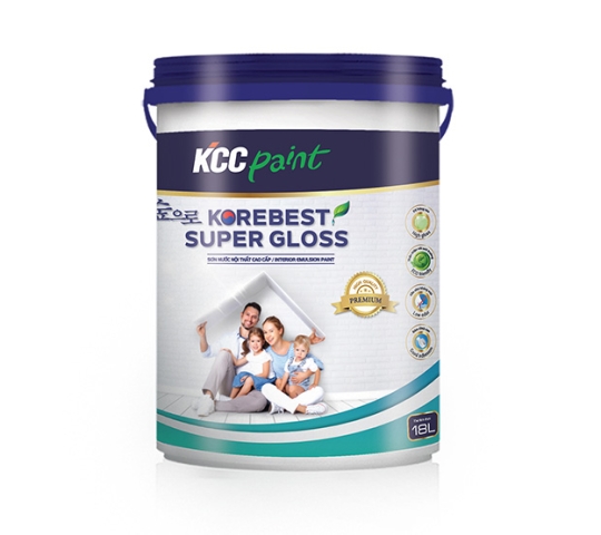 Sơn Nước Nội Thất KCC Korebest Super Gloss